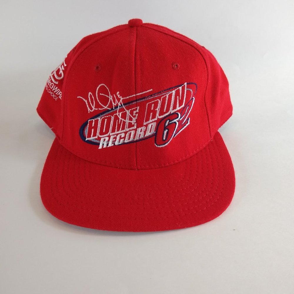 Vintage Mark McGwire Snapback Home Run Cardinals